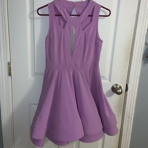 Purple dress